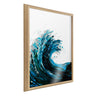 Blake Waves Framed Printed Art