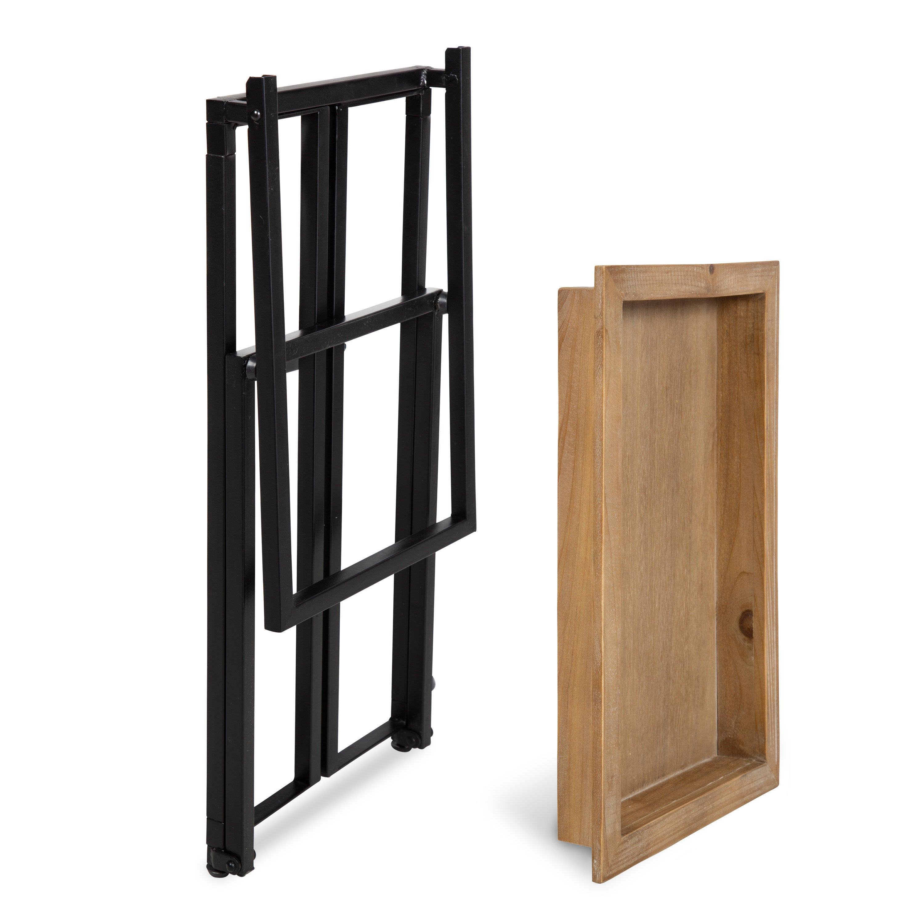 Lockridge Wood and Metal C-Table