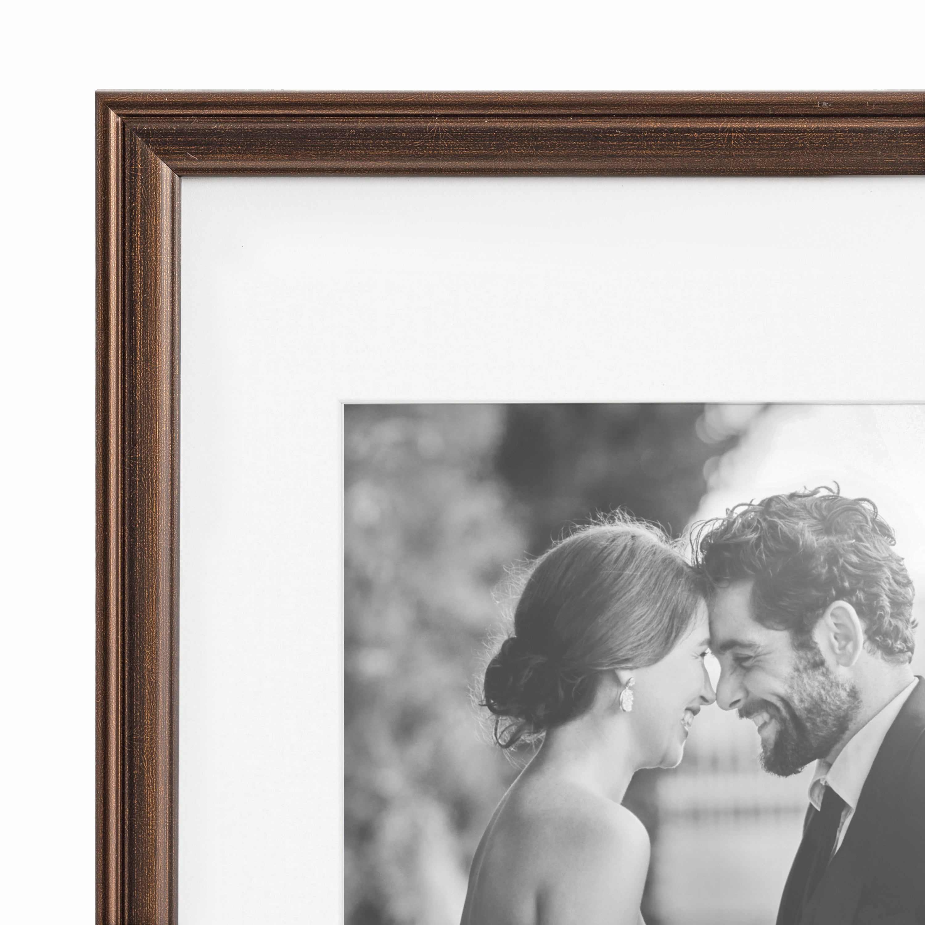 Wall Frame Bronze 11x14 matted to 8x10 3