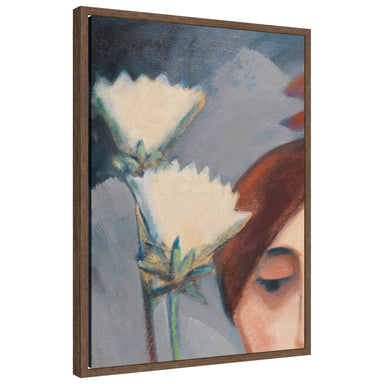 Framed Canvas 18x24 Sylvie Walnut 1
