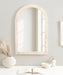 Arch Mirror 20x30 White 6