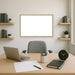 Dry Erase Board Castellan Distressed White 26x38 6
