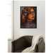 Framed Canvas Sylvie Beaded Black 18x24 5