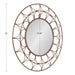 Decorative Mirror Bronze 28" Diameter 5