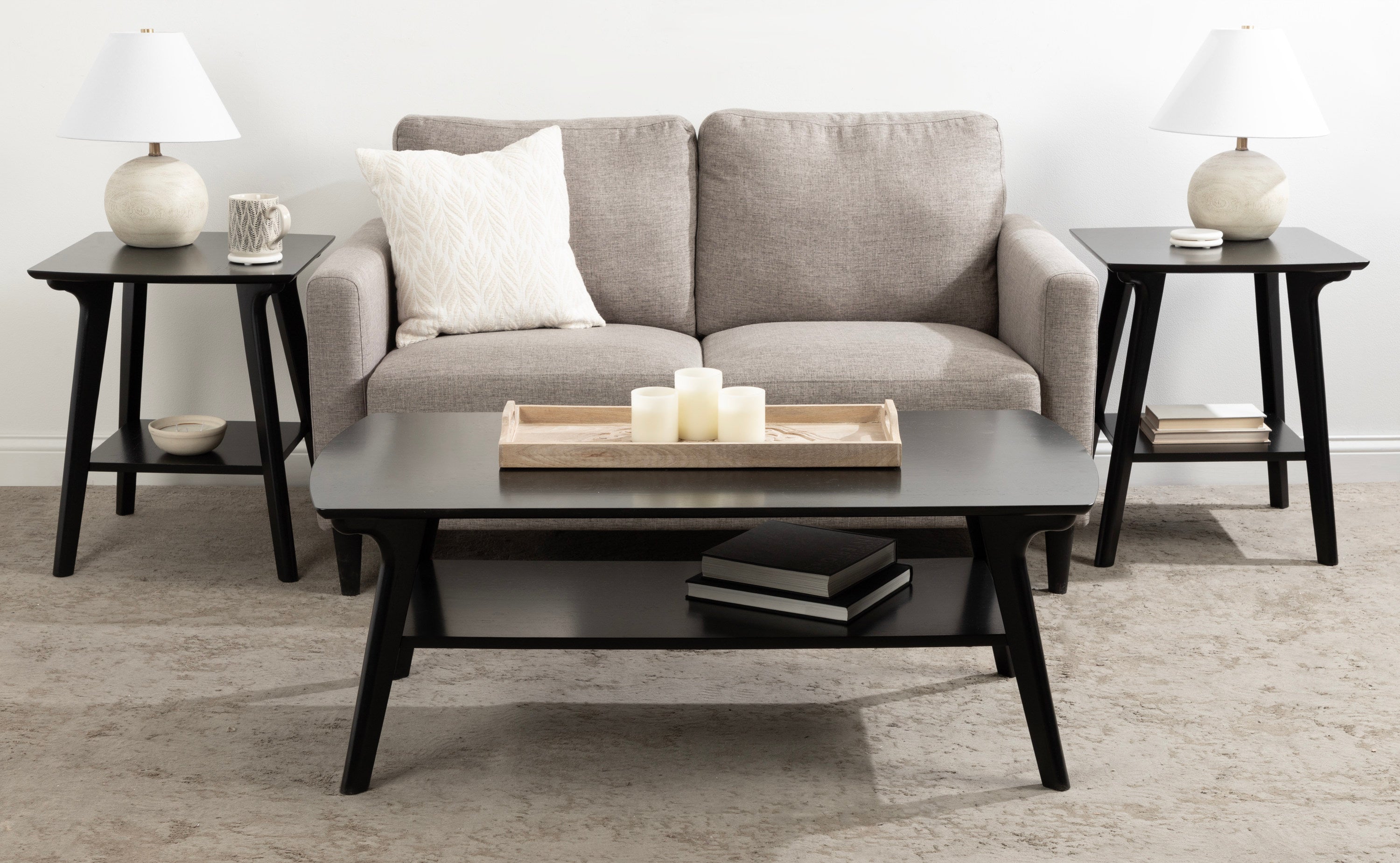 Louen Wooden Coffee Table