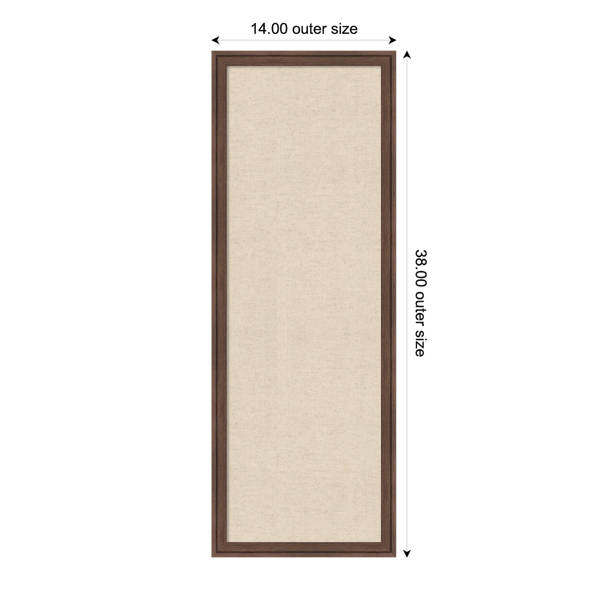 Magnetic Canvas 14x38 Florence Medium Brown 2