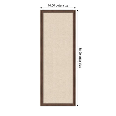 Magnetic Canvas 14x38 Florence Medium Brown 2
