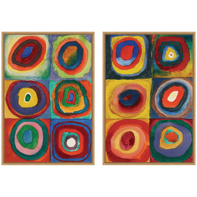 Art Set 2 Piece Set 23x33 Sylvie Natural 1