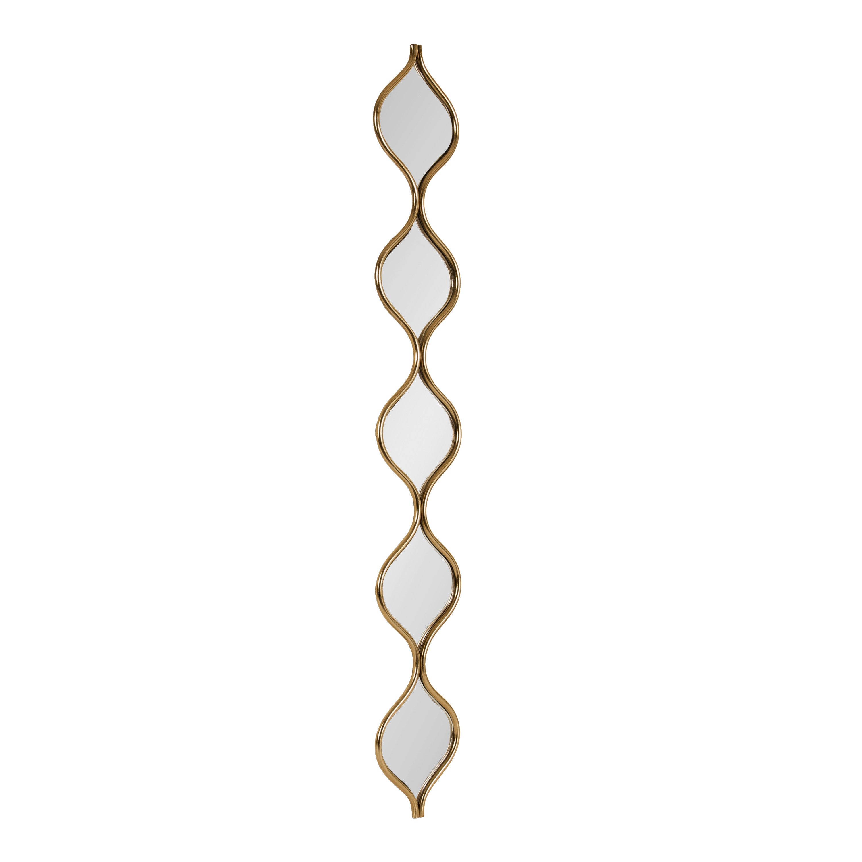 Irregular Mirror 7x42 Gold 5