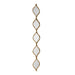Irregular Mirror 7x42 Gold 5