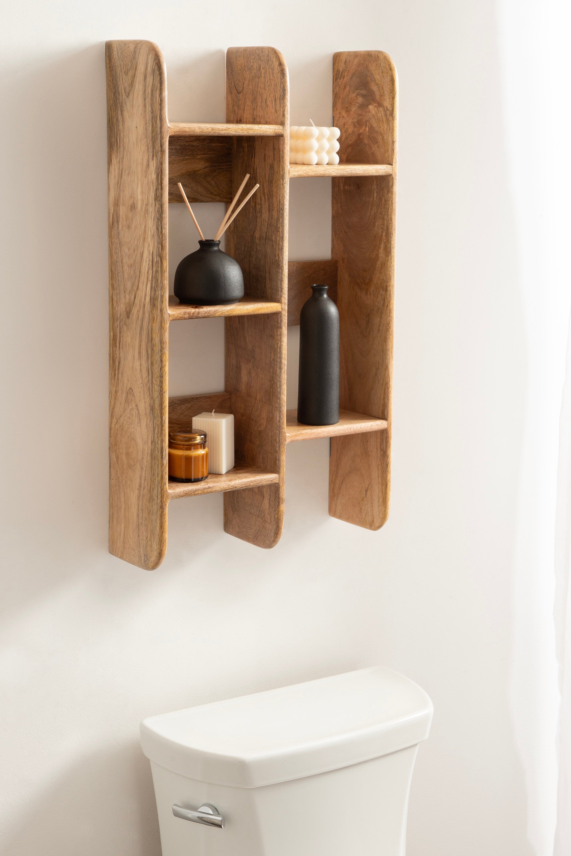 Accent Shelf Natural 30x17 7