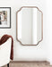 Scallop Mirror 24x36 Bronze 7