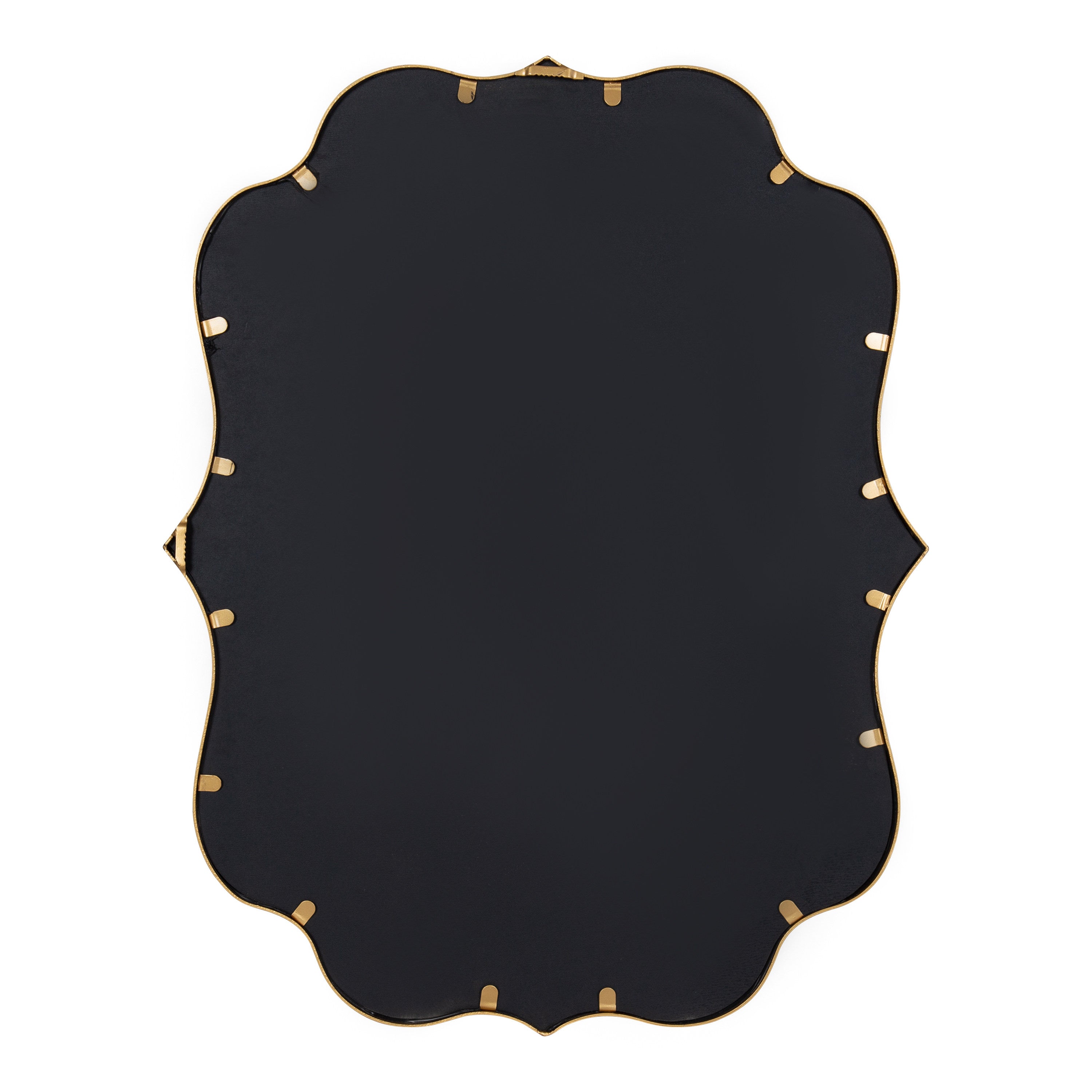Scallop Mirror Gold 24x31 4