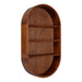Accent Shelf Walnut Brown 16x28 1
