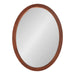 Oval Walnut Brown 18x24 5