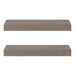 Floating Shelf 2 Piece 24 Inch Gray 3