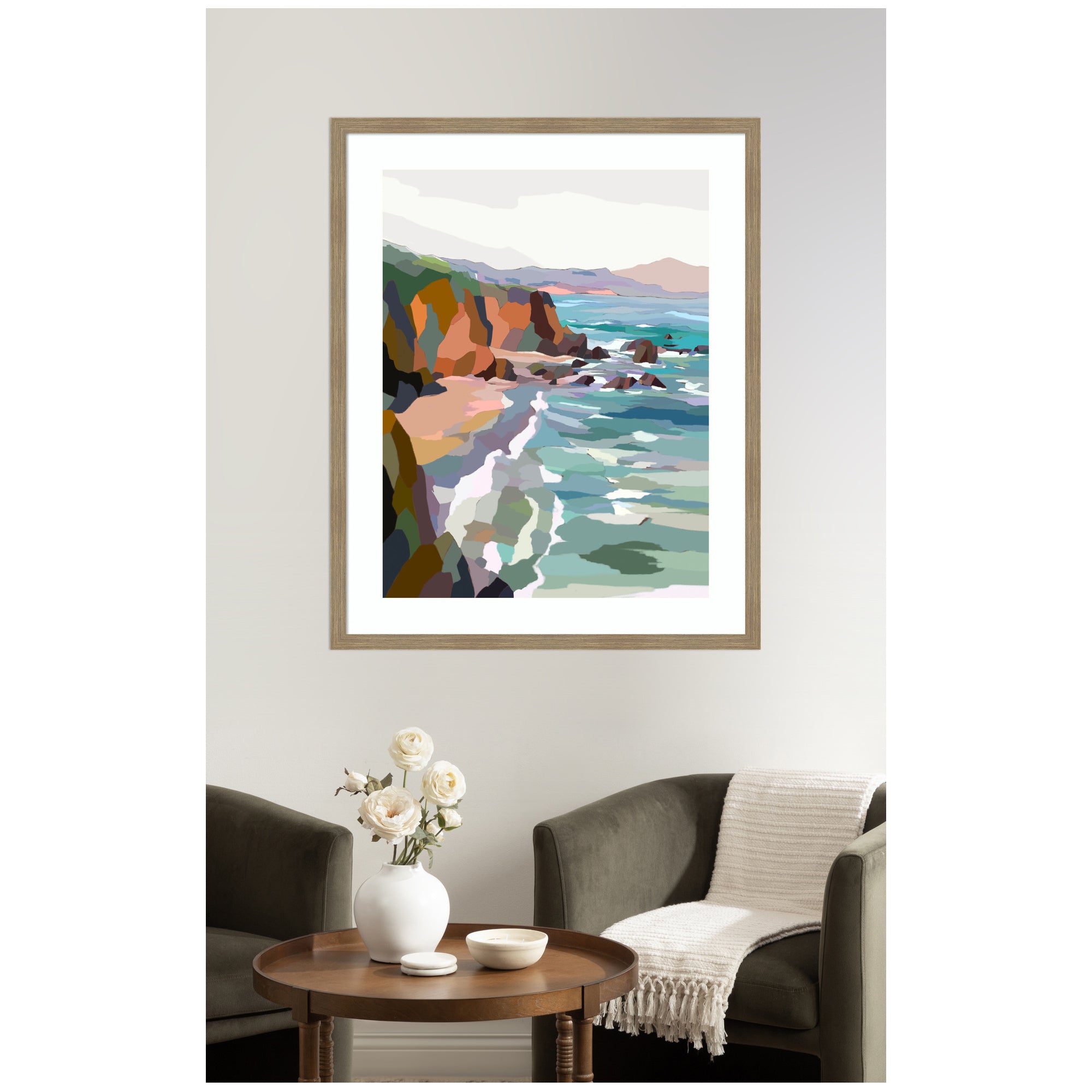 Framed Art Pho Beach by Nikita Jariwala