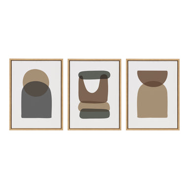 Art Set 3 Piece Set 18x24 Sylvie Natural 2