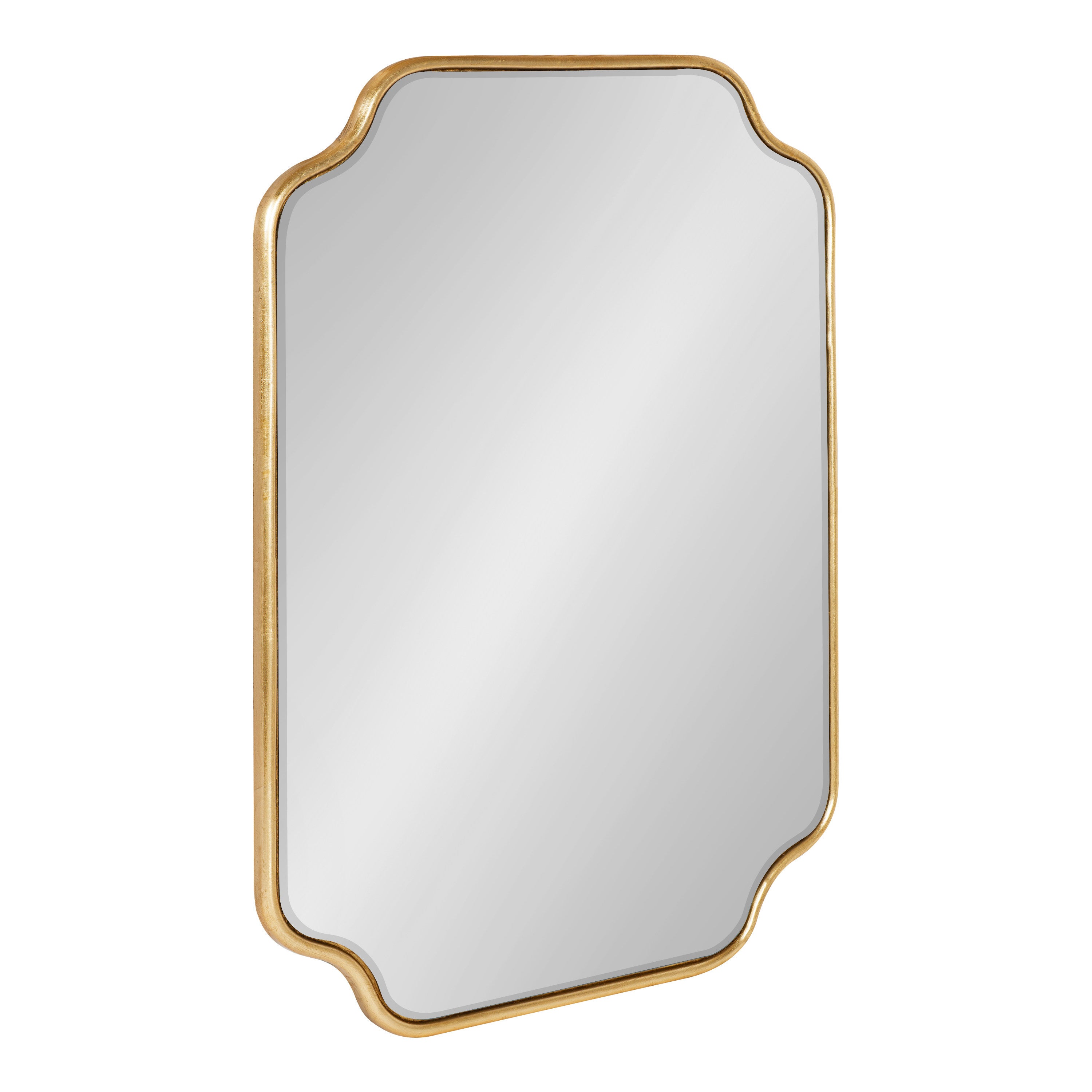 Scallop Mirror 18x24 Gold 1