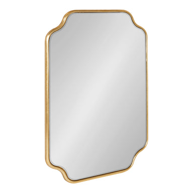 Scallop Mirror 18x24 Gold 1