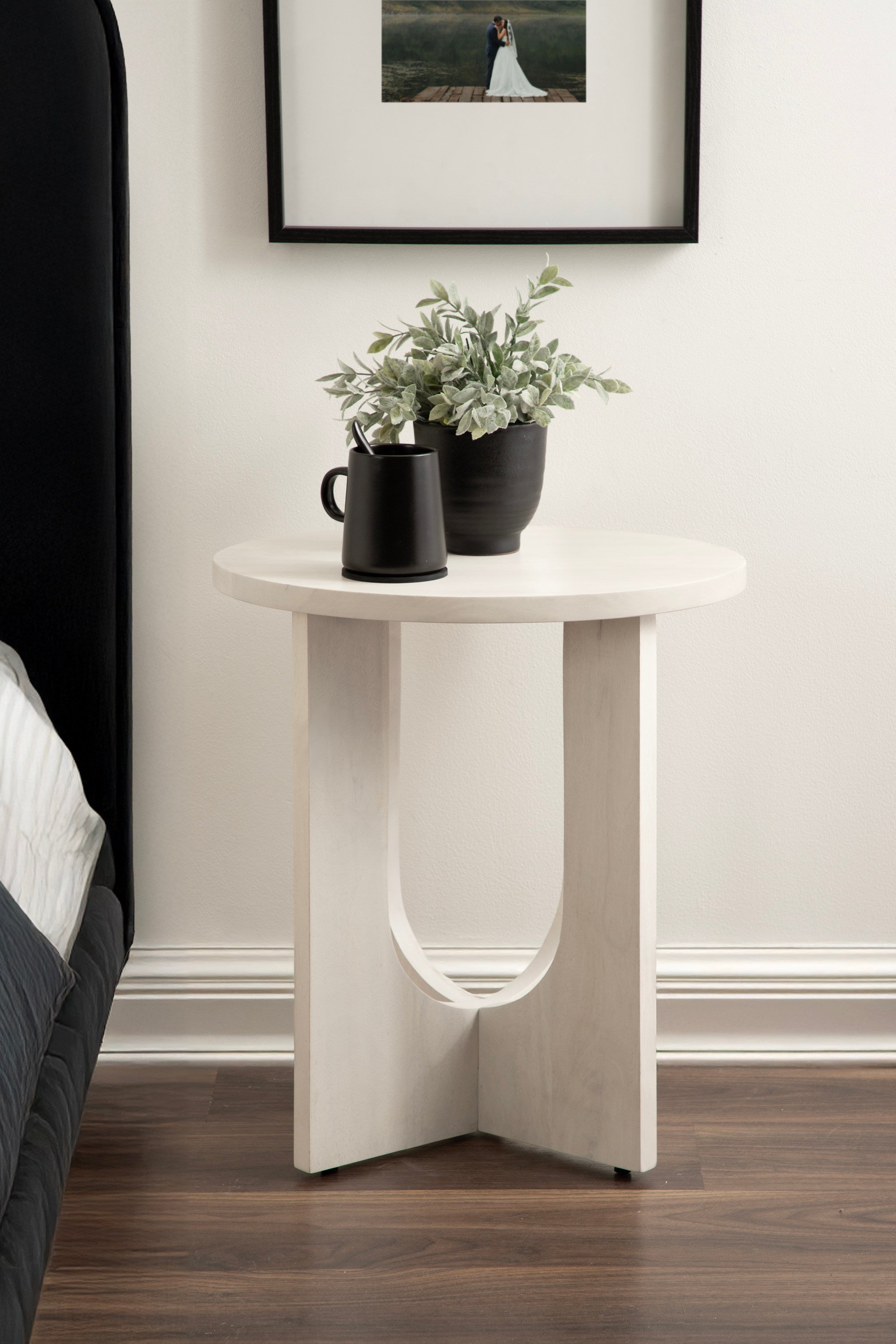 Sureda Wood Side Table