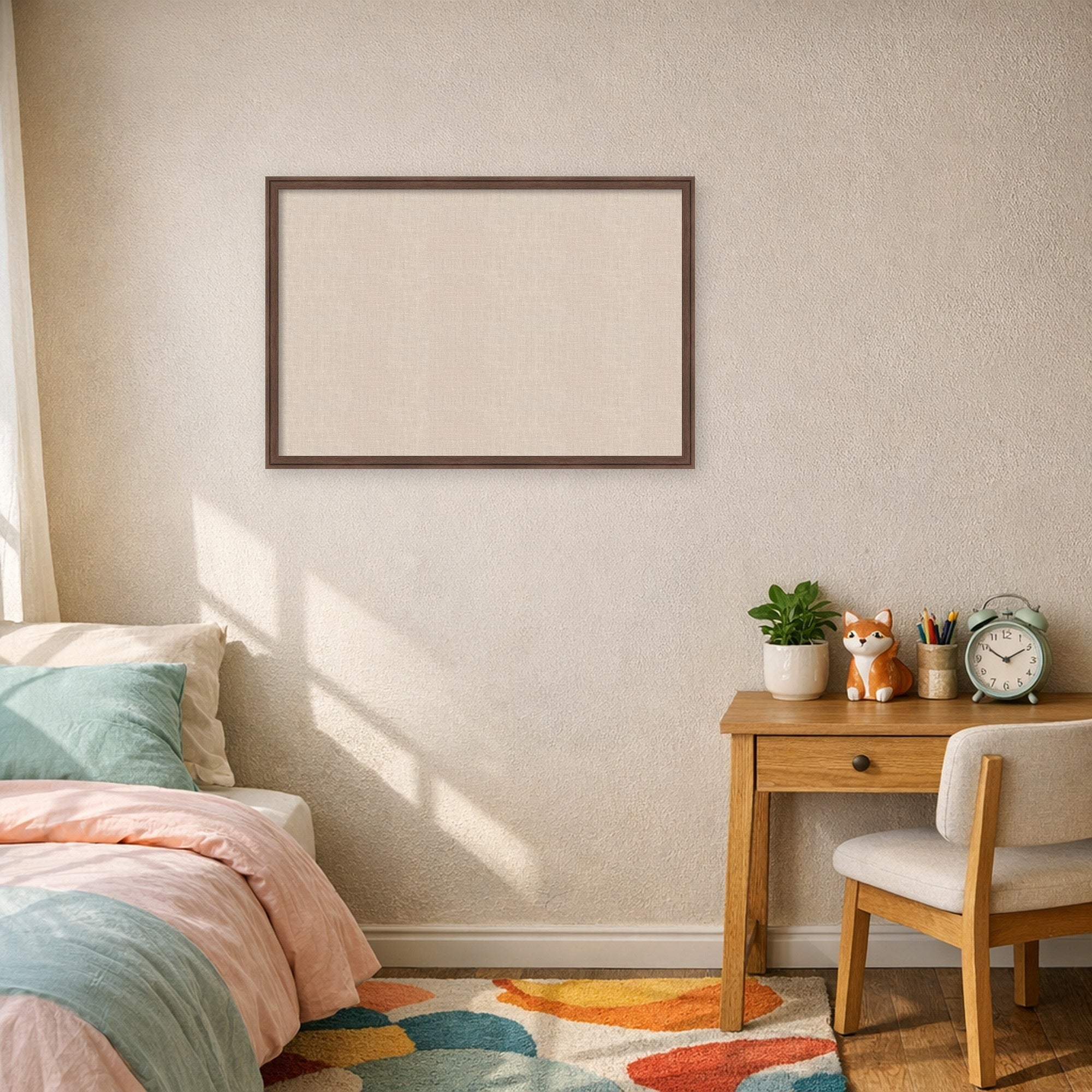 Magnetic Canvas 38x26 Florence Medium Brown 6