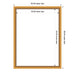 Dry Erase Board Belmont Rope Gold 20x26 2