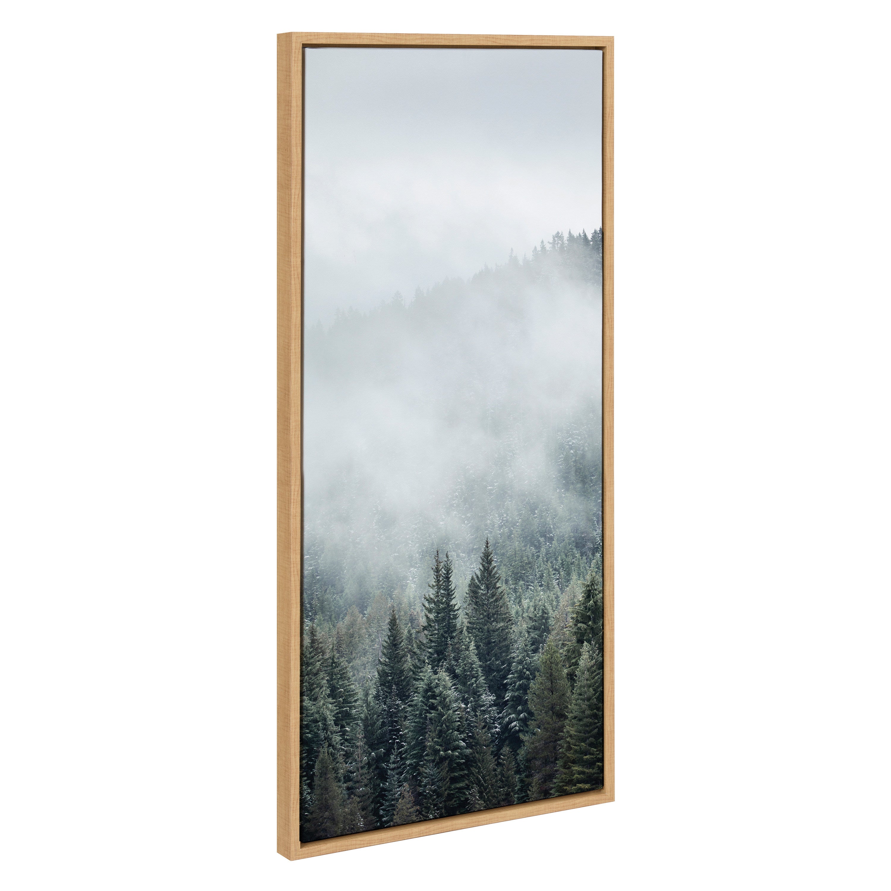 Framed Canvas 18x40 Sylvie Natural 2