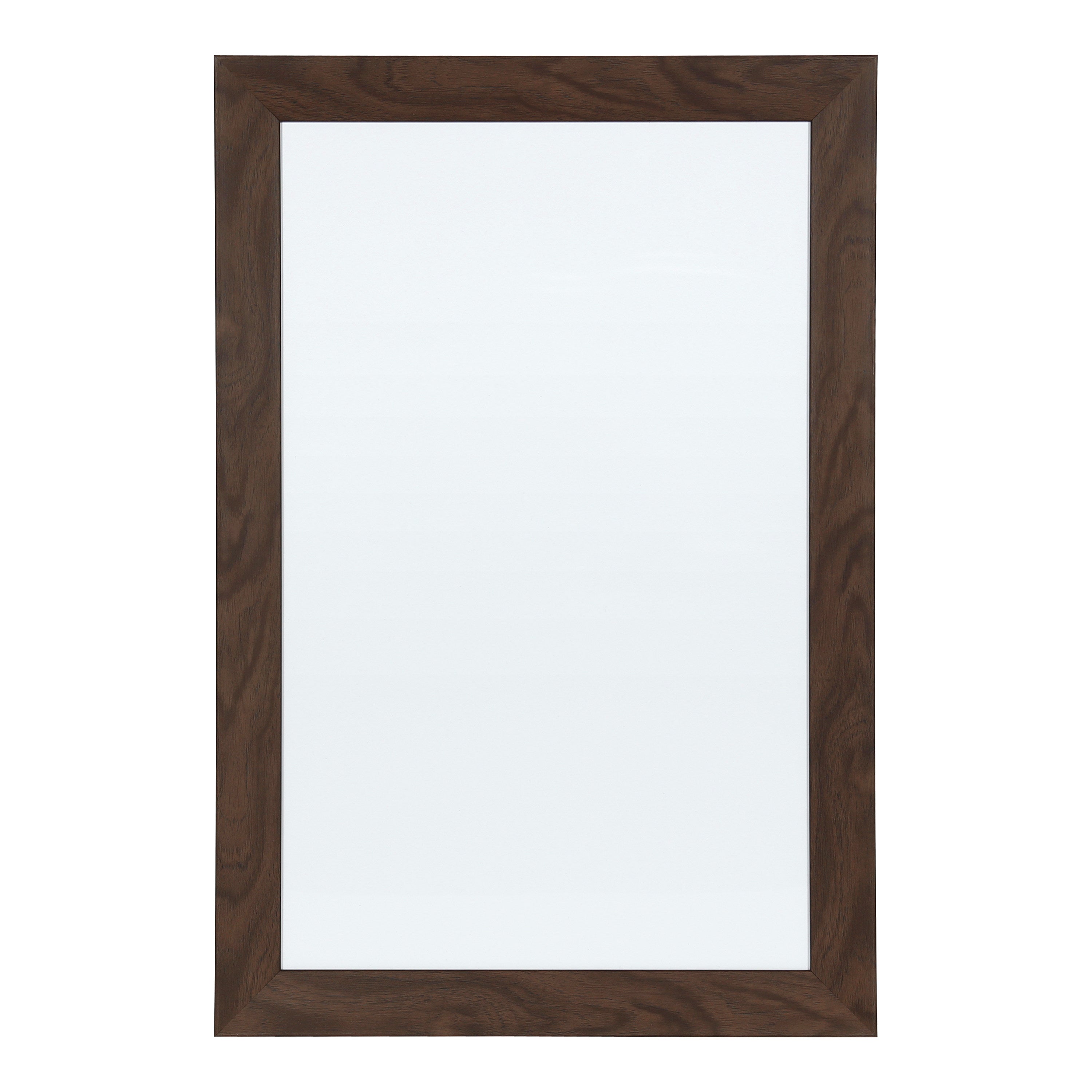 Dry Erase Board Walnut Brown 18x27 1