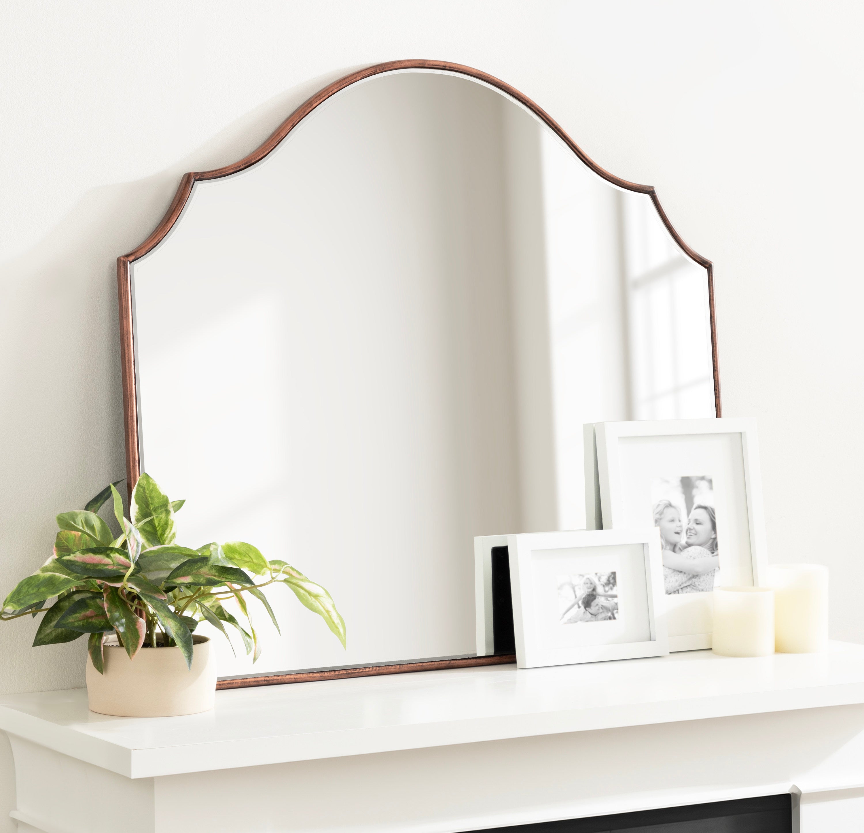 Arch Mirror Bronze 28x32 6