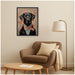 Framed Canvas 18x24 Sylvie Beaded Black 6