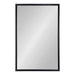 Rectangle Mirror Black 24x36 2