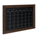 Monthly Calendars Walnut Brown 18x27 2