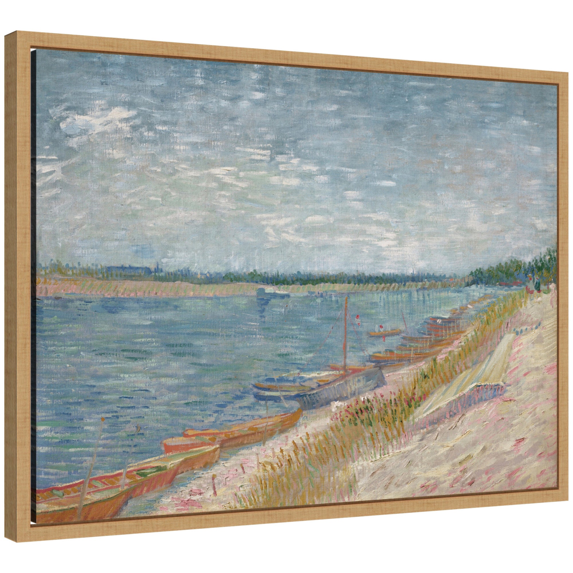 Framed Canvas 24x18 Sylvie Natural 1