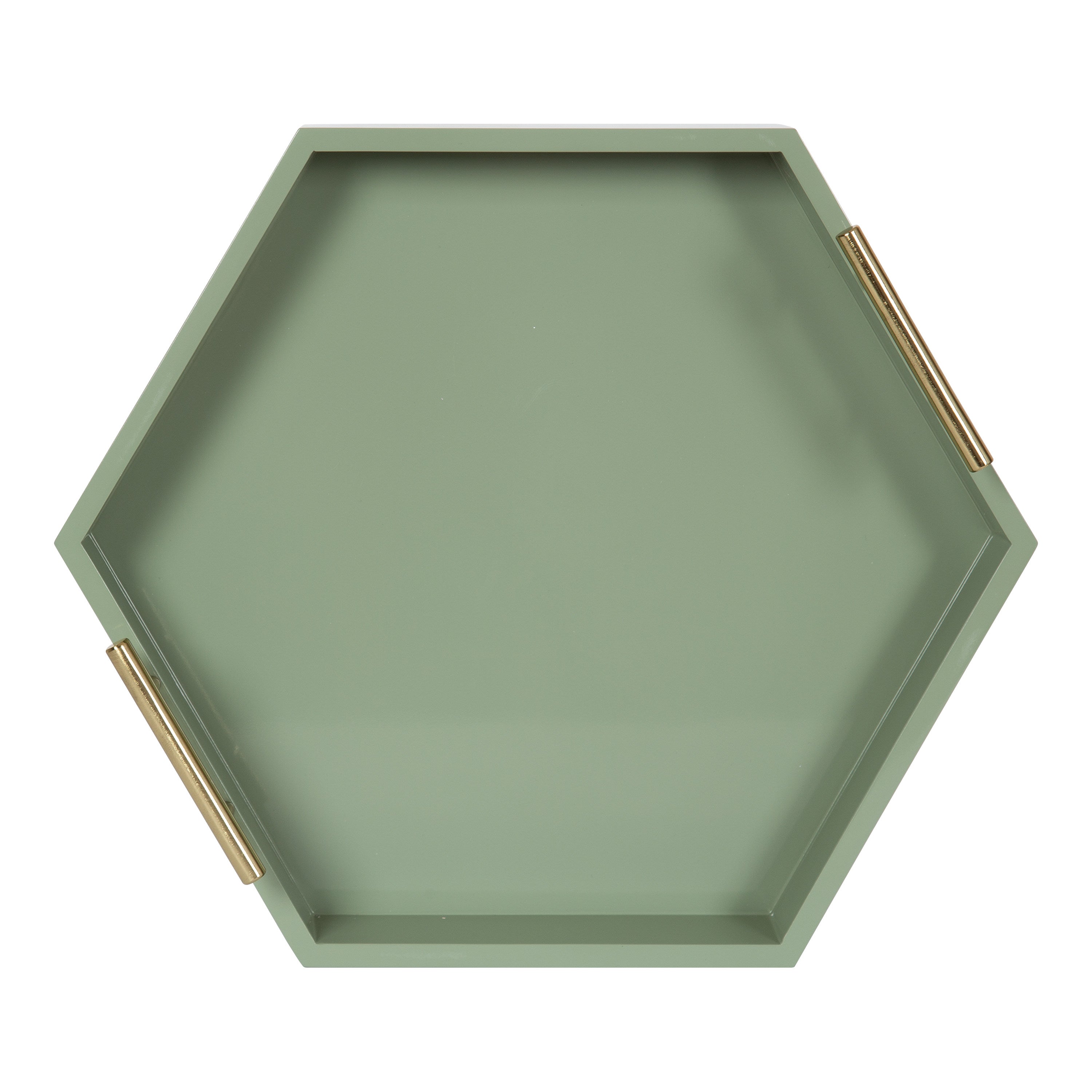 Single Tray Green Gold 18x18 6