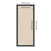 Pinboard 18x42 Bethany Black 2