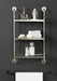 Accent Shelf Silver 18x6x30 7