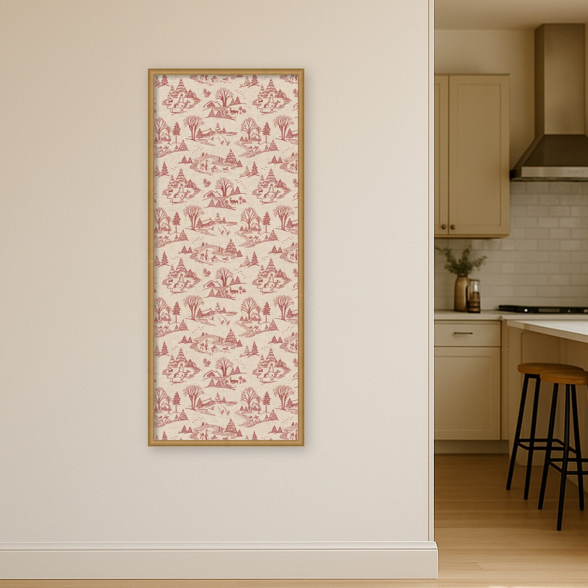 Pinboard Edith Gold 17x41 6
