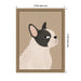 Framed Canvas 10x13 Sylvie Dark Gold 2