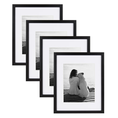 Wall Frame Black 11x14 matted to 8x10 1