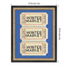 Mounted Canvas Castellan Black 13x16 2
