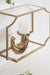 Accent Shelf Gold 2 Piece 18 inch 7