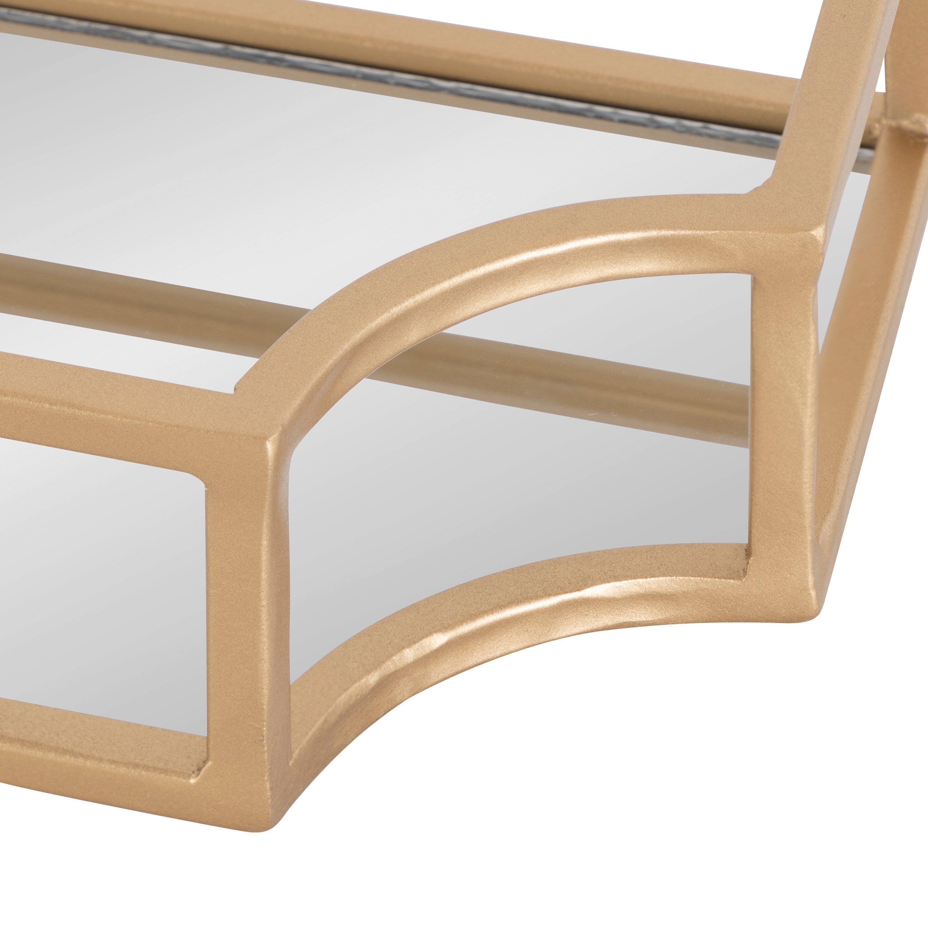 Floating Shelf Gold 2 Piece 5