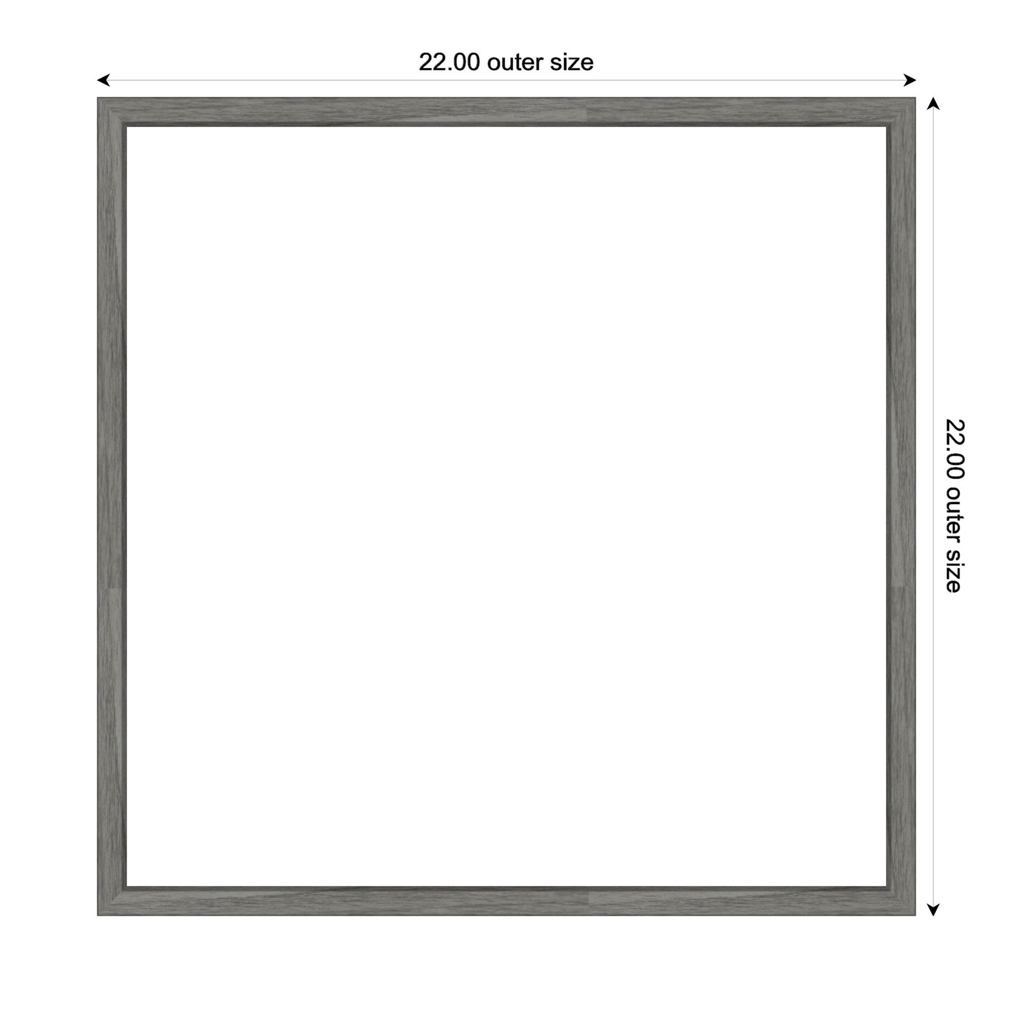 Art Set 2 Piece Set 22x22 Sylvie Graywash 2