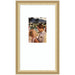Wall Frame Florence Gold 10x18 matted to 5x7 1