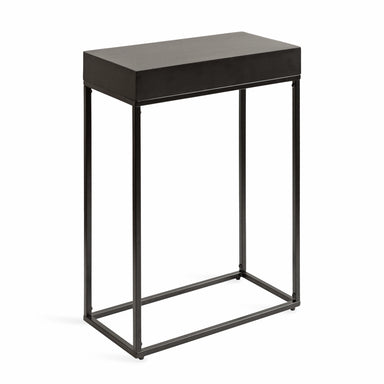 Side Table Black 16x8x24 1