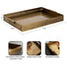 Single Tray Gold 18x13x2 2