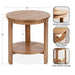 Side Table Natural 22x22x24 2