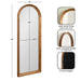 Full Length Mirror Rustic Brown 18x48 2