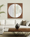 Arch Mirror Brown 21.5x42 6
